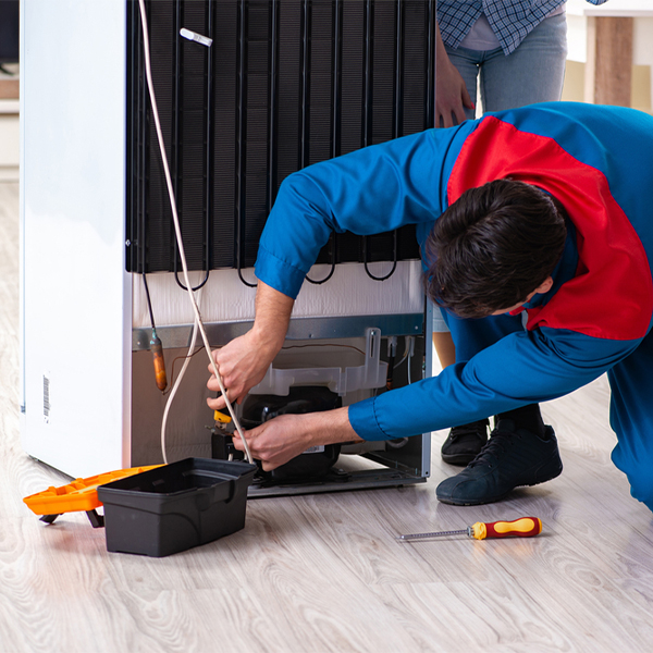 how much do you charge for refrigerator repair services in Gurley Nebraska